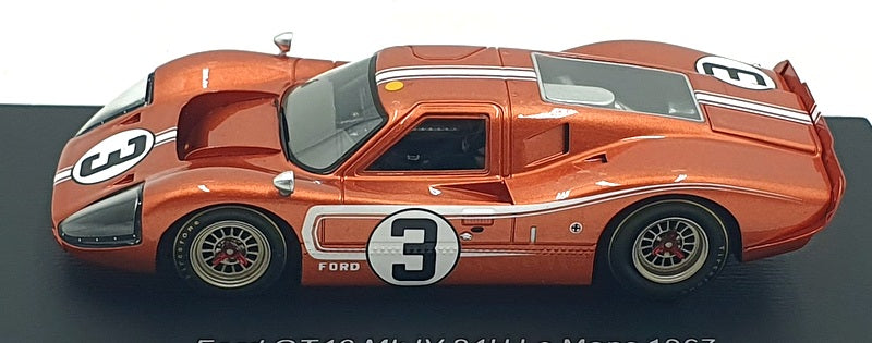 Spark 1/43 Scale S4543 - F1 Ford GT40 MkIV #3 24Hr Le Mans 1967 Andretti/Bianchi