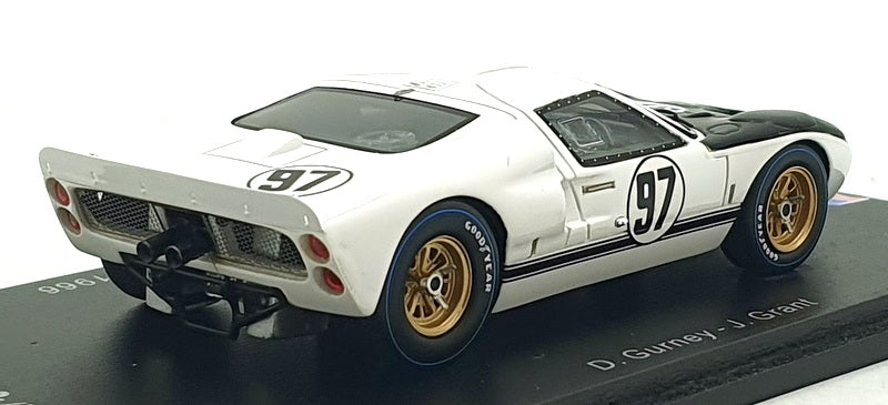 Spark 1/43 Scale US258 - F1 Ford GT40 Mk2 #97 2nd 24Hr Daytona 1966 Gurney/Grant