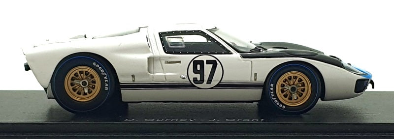 Spark 1/43 Scale US258 - F1 Ford GT40 Mk2 #97 2nd 24Hr Daytona 1966 Gurney/Grant