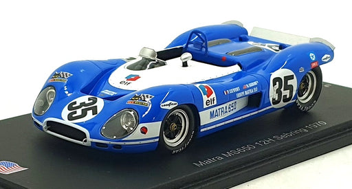 Spark 1/43 Scale US307 - F1 Matra MS650 #35 12Hr Sebring 1970 - Gurney/Cevert