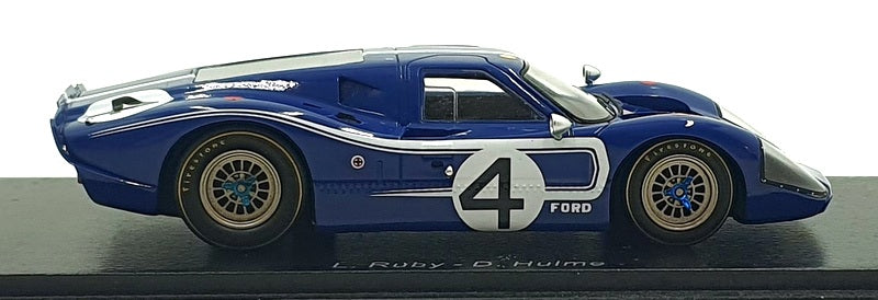 Spark 1/43 Scale S4544 - F1 Ford GT40 MkIV #4 24Hr Le Mans 1967 - Ruby/Hulme