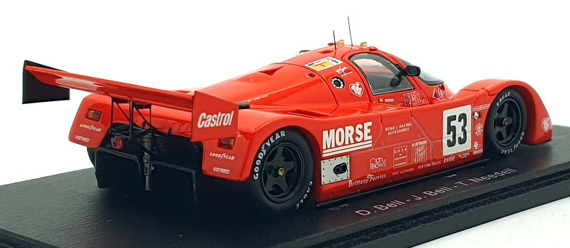 Spark 1/43 Scale S4438 - F1 Porsche 962 GTI #53 12th Le Mans 1992 - Bell/Needell
