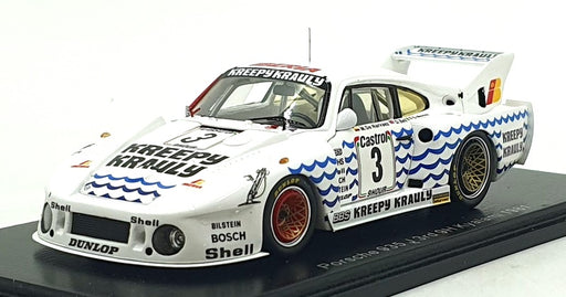 Spark 1/43 Scale S4754 - F1 Porsche 935 J #3 3rd 9Hr Kyalami 1981