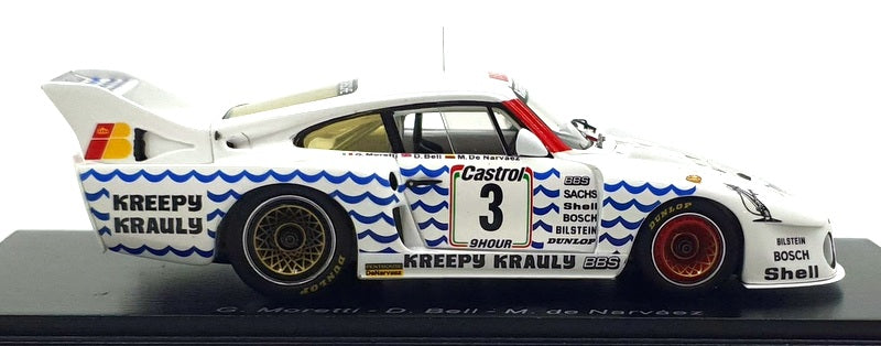 Spark 1/43 Scale S4754 - F1 Porsche 935 J #3 3rd 9Hr Kyalami 1981