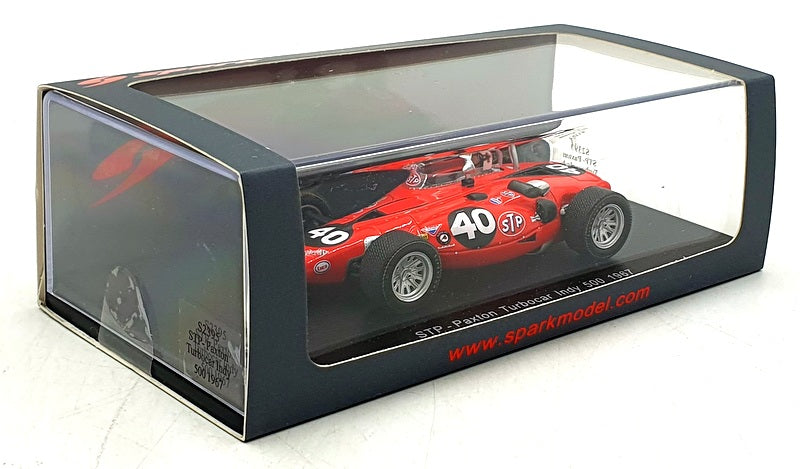 Spark 1/43 Scale S2395 - STP-Paxton #40 Turbocar Indy 500 1967