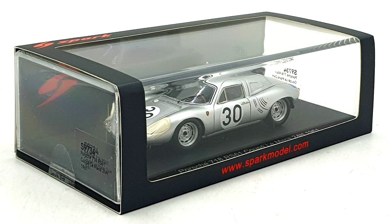 Spark 1/43 Scale S9734 - F1 Porsche 718 RS61 Coupe #30 Le Mans 24H 1961