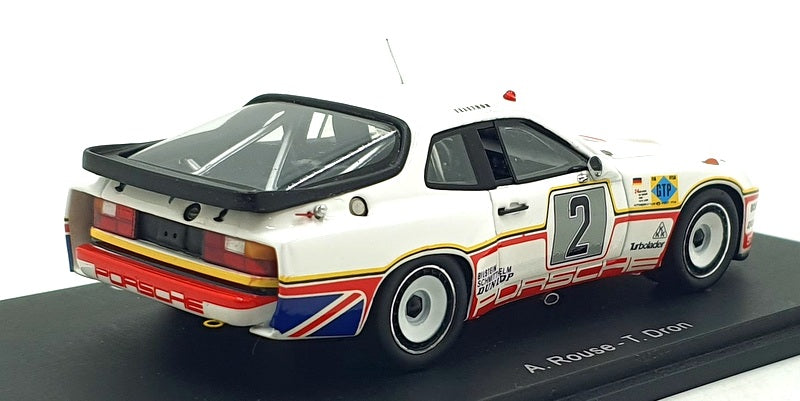 Spark 1/43 Scale S0982 - F1 Porsche 964 Carrera GT #2 Le Mans 1980 - Rouse/Dron