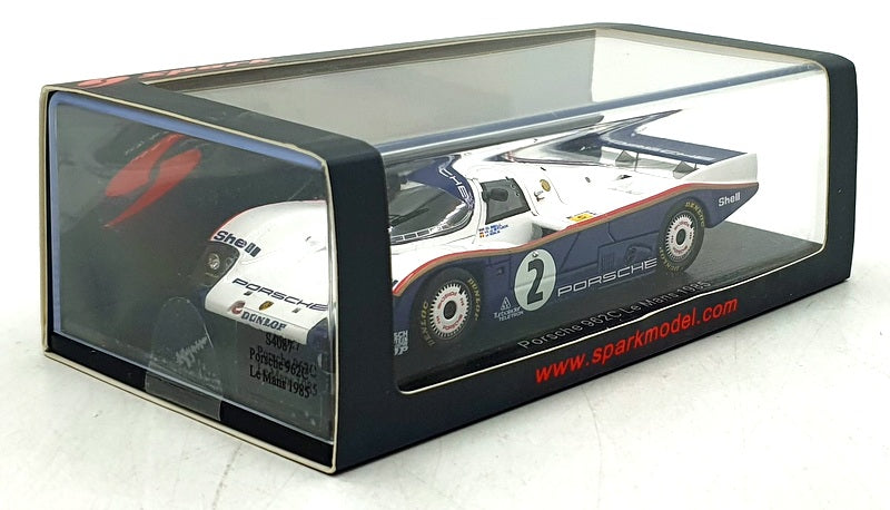 Spark 1/43 Scale S4087 - F1 Porsche 962C #2 Le Mans 1985 - Bell/Stuck/Ickx