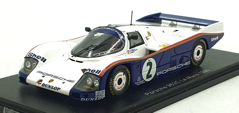 Spark 1/43 Scale S4087 - F1 Porsche 962C #2 Le Mans 1985 - Bell/Stuck/Ickx