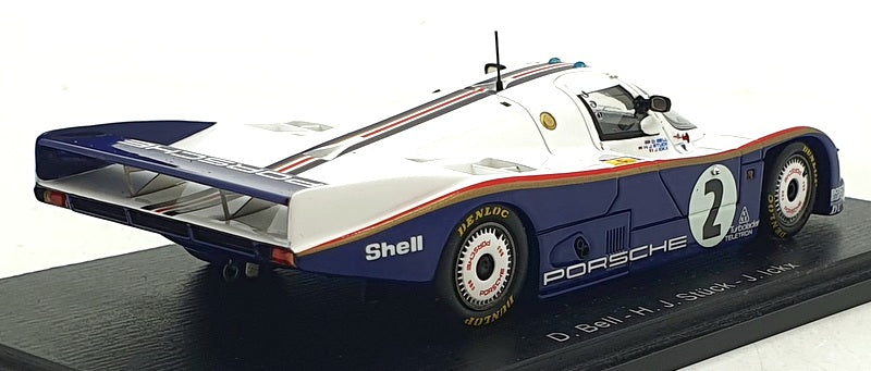 Spark 1/43 Scale S4087 - F1 Porsche 962C #2 Le Mans 1985 - Bell/Stuck/Ickx
