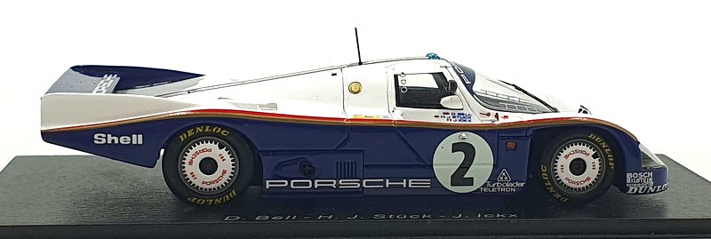 Spark 1/43 Scale S4087 - F1 Porsche 962C #2 Le Mans 1985 - Bell/Stuck/Ickx