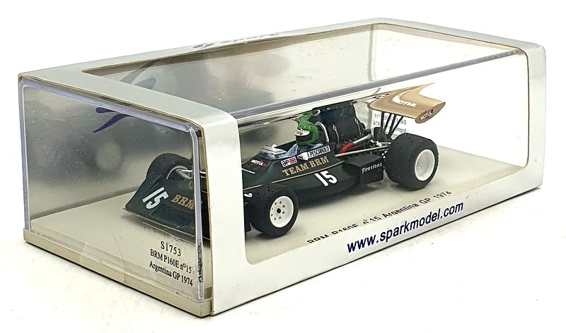 Spark 1/43 Scale S1753 - F1 BRM P106E #15 Argentina GP 1974 - Pescarolo