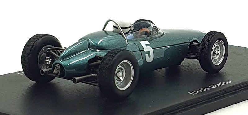 Spark 1/43 Scale S1629 - F1 BRM P57 #5 2nd Monaco GP 1963 - Ginther