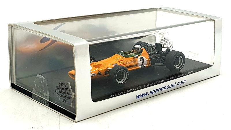 Spark 1/43 Scale S3095 - F1 McLaren M7A #2 1st Race of Champions 1968 - McLaren