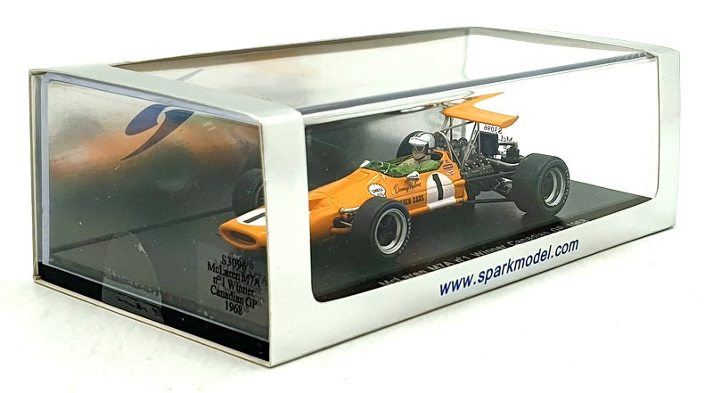 Spark 1/43 Scale S3096 - F1 McLaren M7A #1 1st Canadian GP 1968 - Hulme