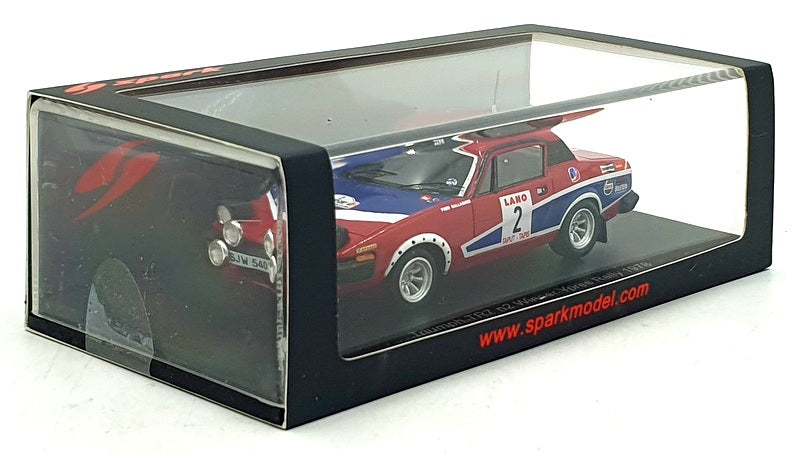 Spark 1/43 Scale S7056 - Triumph TR7 #2 1st Ypres Rally 1978 - Pond/Gallagher
