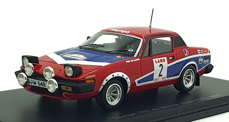 Spark 1/43 Scale S7056 - Triumph TR7 #2 1st Ypres Rally 1978 - Pond/Gallagher