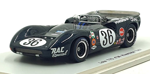Spark 1/43 Scale S1138 - Lola T70 #36 Riverside 1967 - Gurney