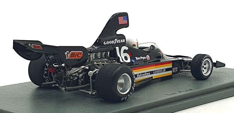 Spark 1/43 Scale S3837 - Shadow DN5B #16 3rd Brazil GP 1976 - Tom Pryce