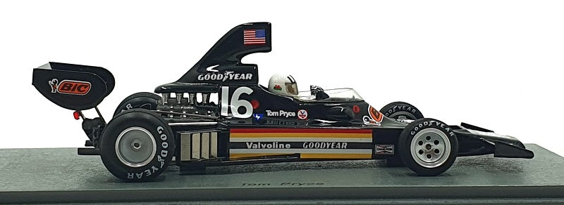 Spark 1/43 Scale S3837 - Shadow DN5B #16 3rd Brazil GP 1976 - Tom Pryce