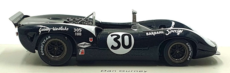 Spark 1/43 Scale S1147 - Lola T70 MKII #30 1st Bridgehampton 1966 - Gurney