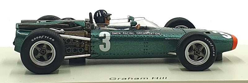 Spark 1/43 Scale S4253 - F1 BRM P83 #3 US GP 1966 - G. Hill