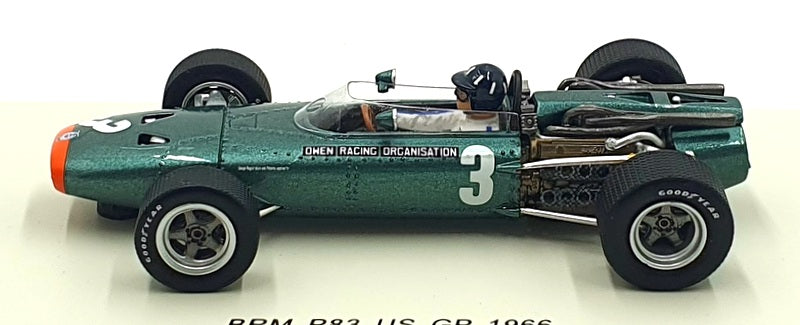 Spark 1/43 Scale S4253 - F1 BRM P83 #3 US GP 1966 - G. Hill