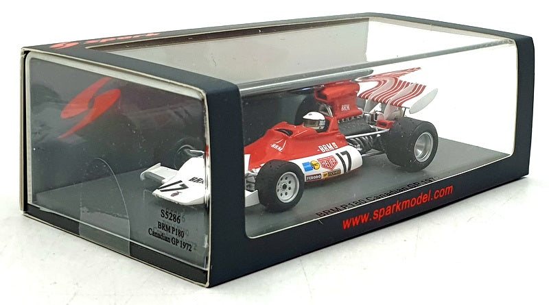 Spark 1/43 Scale S5286 - F1 BRM P180 #17 Canadian GP 1972 - Brack