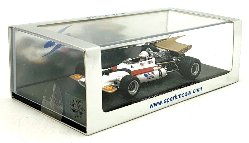 Spark 1/43 Scale S1857 - F1 BRM P153 #4 French GP 1970 - Eaton