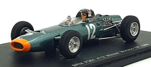 Spark 1/43 Scale S1158 - F1 BRM P261 #12 1st Monaco GP 1966 - Stewart