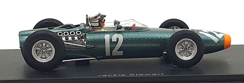 Spark 1/43 Scale S1158 - F1 BRM P261 #12 1st Monaco GP 1966 - Stewart