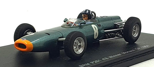 Spark 1/43 Scale S1156 - F1 BRM P261 #8 1st Monaco GP 1964 - G. Hill
