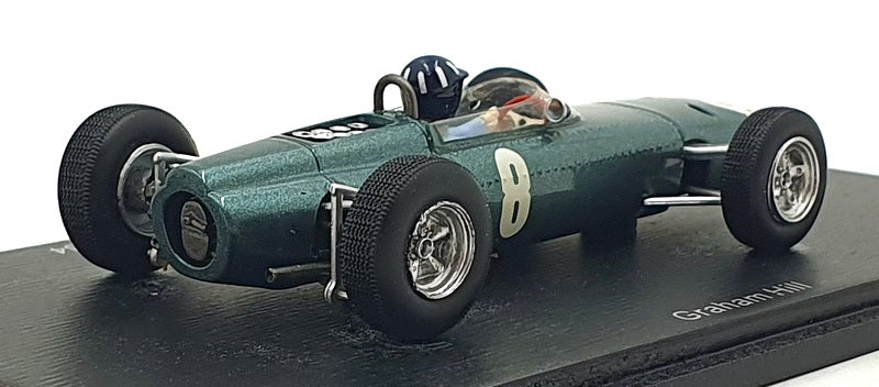 Spark 1/43 Scale S1156 - F1 BRM P261 #8 1st Monaco GP 1964 - G. Hill