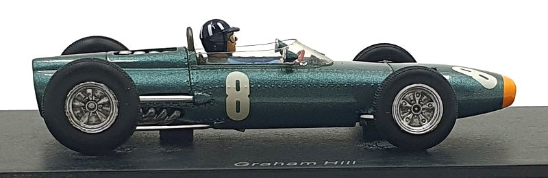 Spark 1/43 Scale S1156 - F1 BRM P261 #8 1st Monaco GP 1964 - G. Hill
