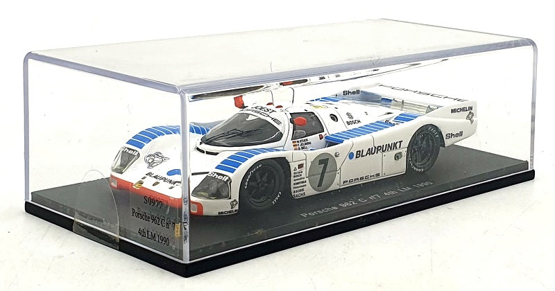 Spark 1/43 Scale S0977 - Porsche 962C #7 4th Le Mans 1990 - Bell/Jelinski/Stuck