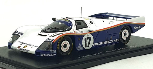 Spark 1/43 Scale 43LM87 - Porsche 962 C #17 1st Le Mans 1987 Bell/Holbert/Stuck