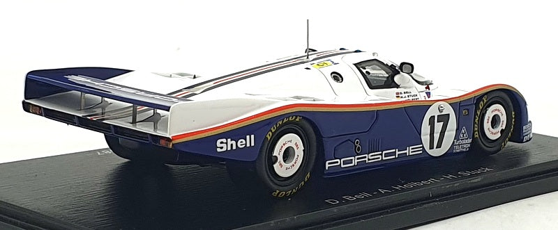 Spark 1/43 Scale 43LM87 - Porsche 962 C #17 1st Le Mans 1987 Bell/Holbert/Stuck