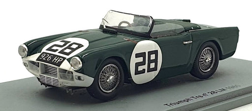 Spark 1/43 Scale S0501 - Triumph Trs #28 Le Mans 1960 - Ballisat/Becquart
