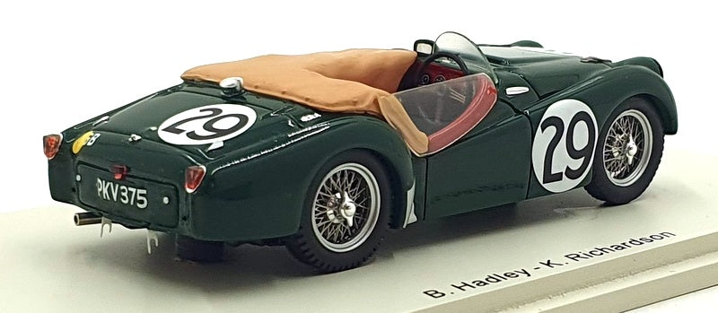 Spark 1/43 Scale S1393 - Triumph TR2 #29 Le Mans 1955 - Hadley/Richardson