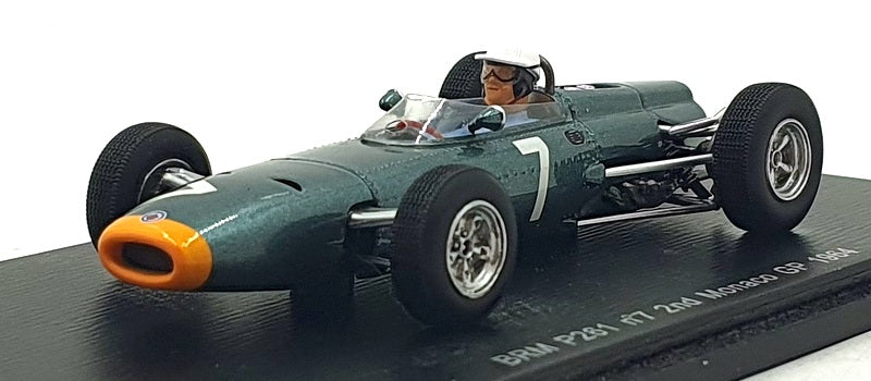 Spark 1/43 Scale S1157 - BRM P261 #7 2nd Monaco GP 1964 - Ginther