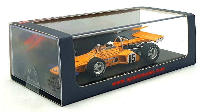 Spark 1/43 Scale S3139 - McLaren M16 #85 Indy 500 1971 - Hulme