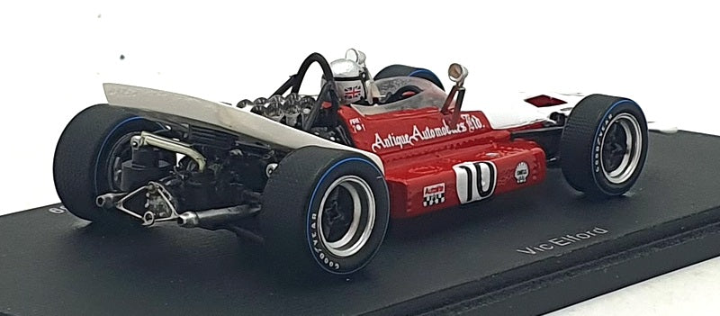Spark 1/43 Scale S3127 - F1 McLaren M7B #10 5th French GP 1969 - Elford