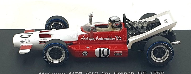 Spark 1/43 Scale S3127 - F1 McLaren M7B #10 5th French GP 1969 - Elford