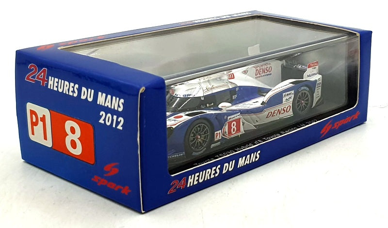 Spark 1/43 Scale S2377 - Toyota TS030 Hybrid #8 Toyota Racing LM 2012