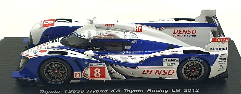 Spark 1/43 Scale S2377 - Toyota TS030 Hybrid #8 Toyota Racing LM 2012