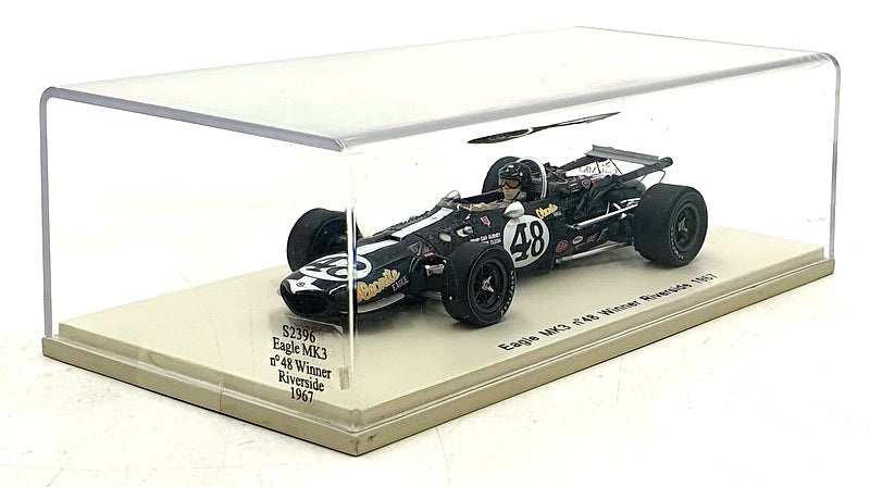 Spark 1/43 Scale S2396 - Eagle MK3 #48 1st Riverside 1967 - Gurney