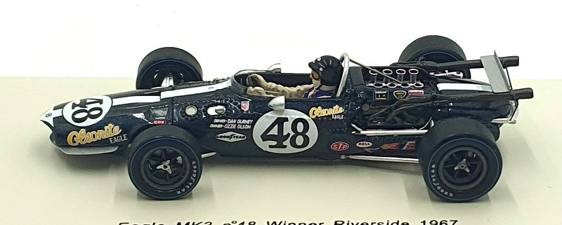 Spark 1/43 Scale S2396 - Eagle MK3 #48 1st Riverside 1967 - Gurney