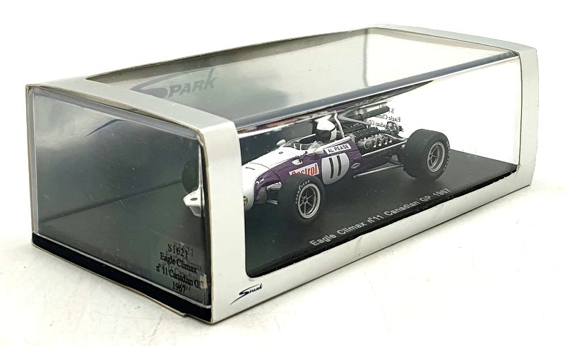 Spark 1/43 Scale S1621 - F1 Eagle Climax #11 Canadian GP 1967 - Pease