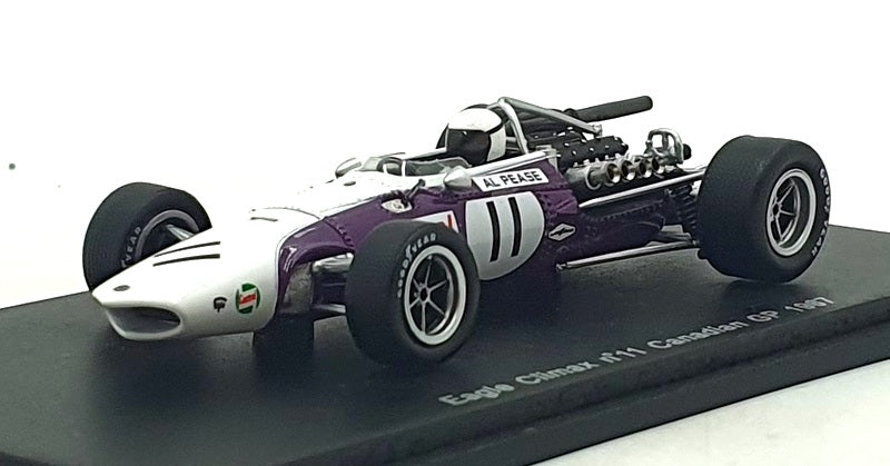 Spark 1/43 Scale S1621 - F1 Eagle Climax #11 Canadian GP 1967 - Pease