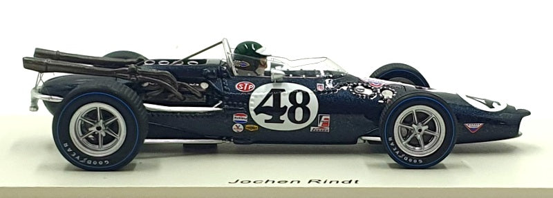 Spark 1/43 Scale S4256 - Eagle MK3 #48 Indy 500 1967 - Rindt